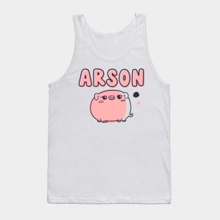 arson piggy Tank Top